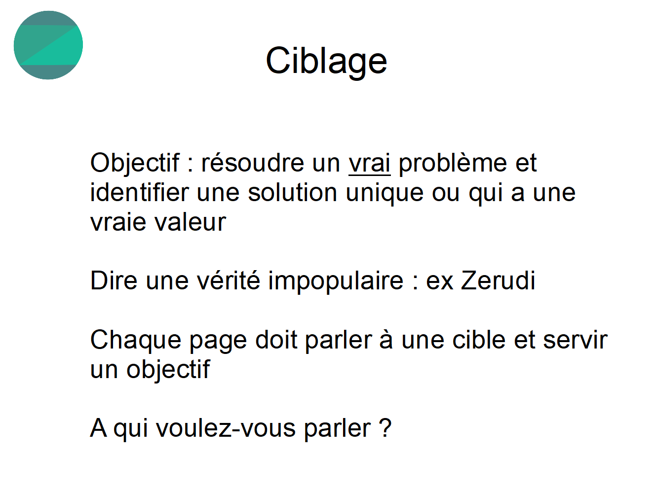 ciblage