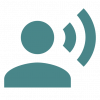 icone record voice over